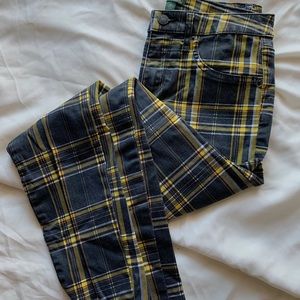 PLAID PANTS
